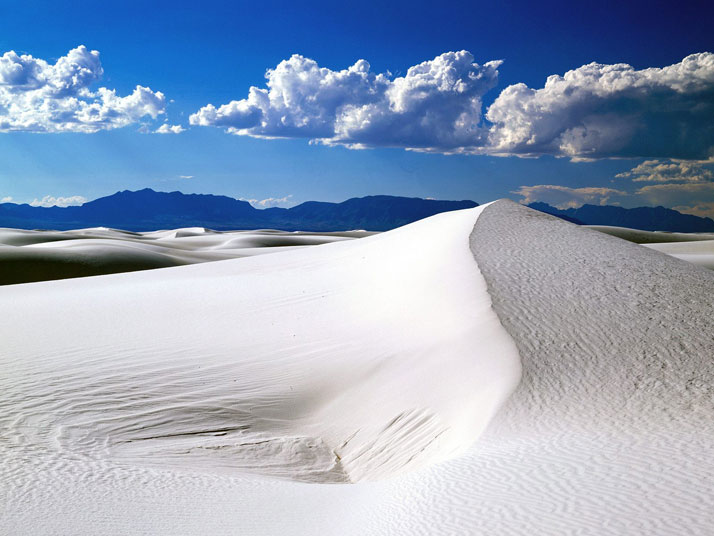 White Sands, New Mexico.photo © New Mexico Golf Desitinations.