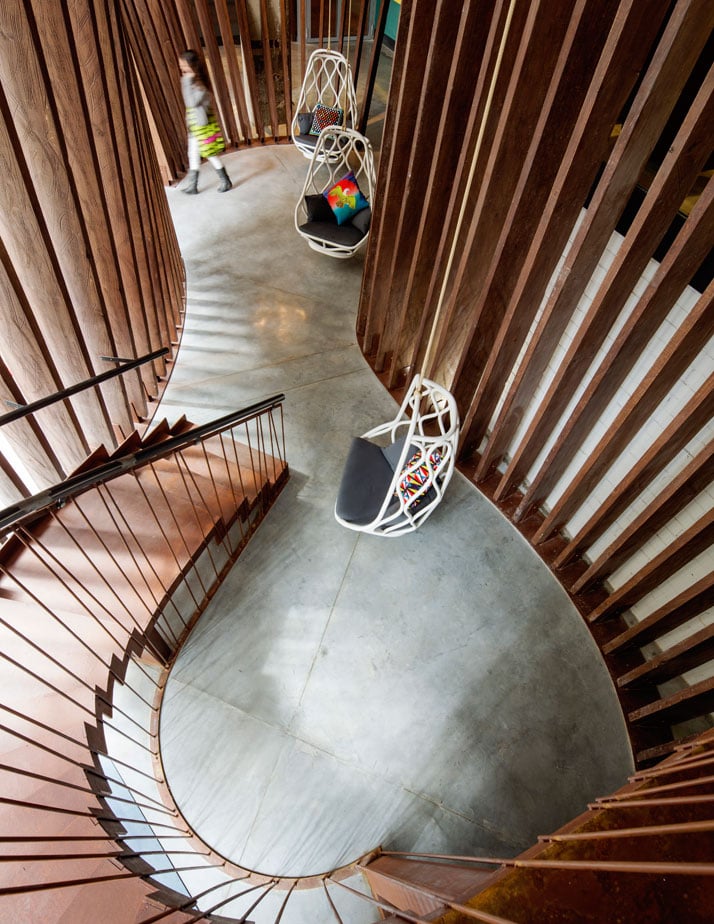 Generator BARCELONA. Inside the birdcage from above. image BCN012Photo © Nikolas Koenig.