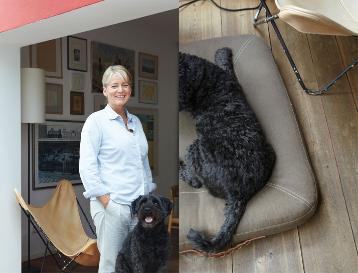 Katinka &amp; Kalle on a DREAM dog bed, photo © Janne Peters.