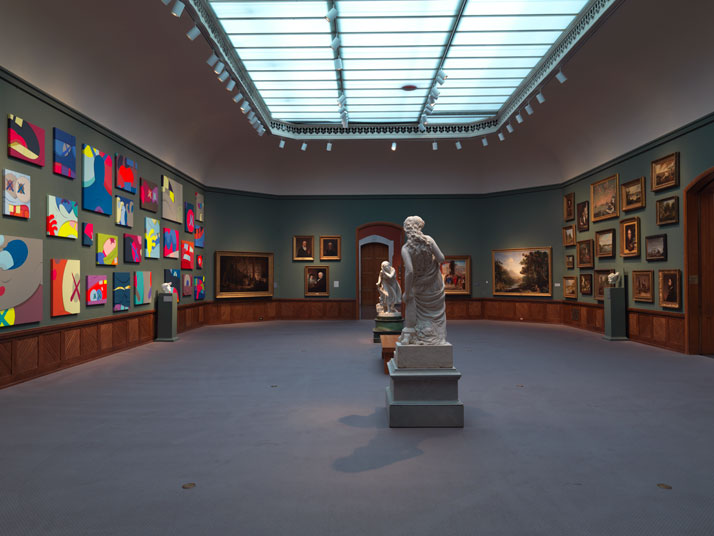 KAWS @PAFA, installation view, 2013. Image courtesy of PAFA.