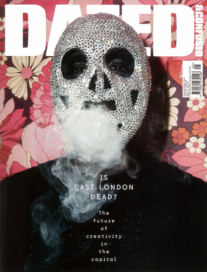 Theo-Mass covers Dazed &amp; Confused magazine / May 2012 issue / Photography: Walter Pfeiffer / Styling: Robbie Spencer.