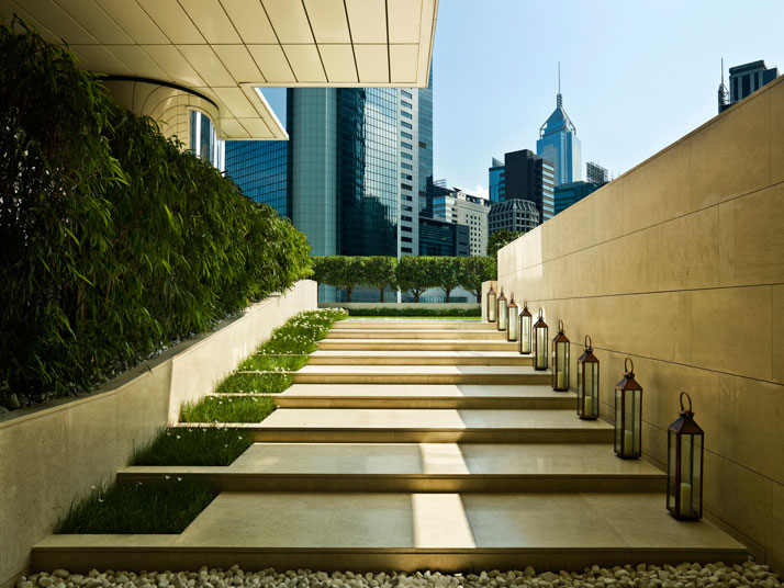 The Lawn, photo © The Upper House, Hong Kong.