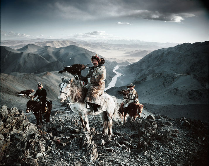 The KAZAKH tribe, MONGOLIA, March 2011.photo © Jimmy Nelson. 