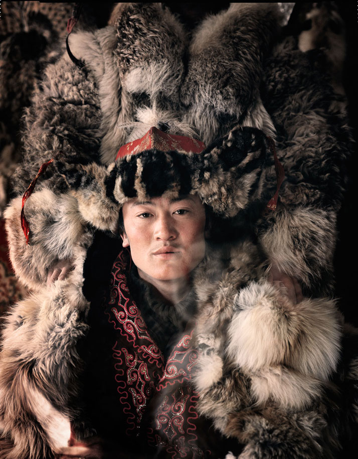 The KAZAKH tribe, MONGOLIA, March 2011.photo © Jimmy Nelson. 