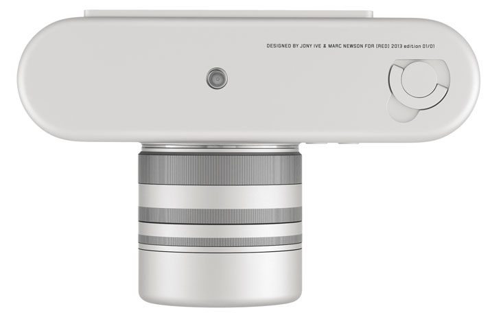 LEICADIGITAL RANGEFINDER CAMERACustom-made by Jony Ive and Marc Newson for the (RED) Auction 2013. Edition 01/01.