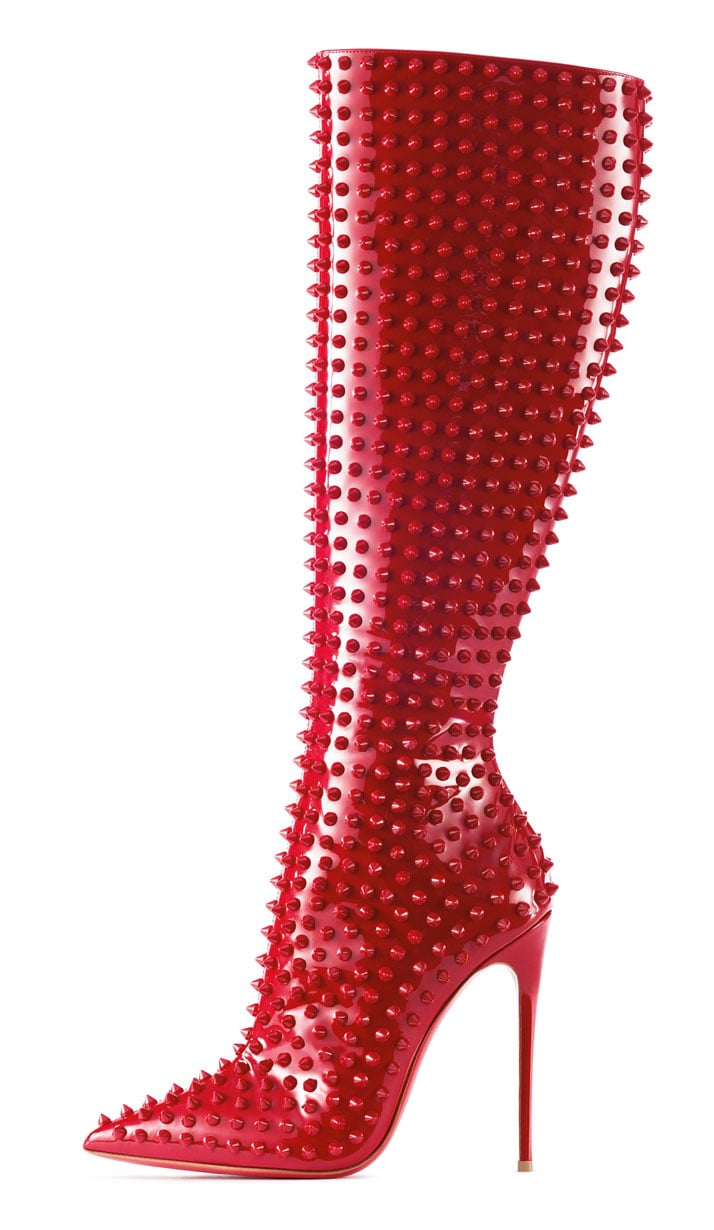 CHRISTIAN LOUBOUTINPAIR OF BESPOKE BOOTSUnique，为 (RED) Auction 2013 创作。01/01 版。 这双靴子将按尺寸制作