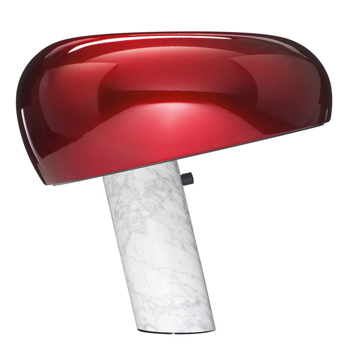 ACHILLE AND PIER GIACOMO CASTIGLIONI&#039;&#039;SNOOPY&#039;&#039; LAMPThe shade of the \"Snoopy\" lamp has been exclusively customised for the (RED) Auction 2013.  Edition