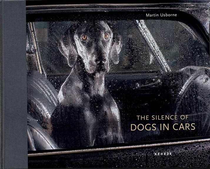 ‘The Silence of Dogs in Cars’ published by Kehrer Verlag. Book Cover, photo © Martin Usborne.