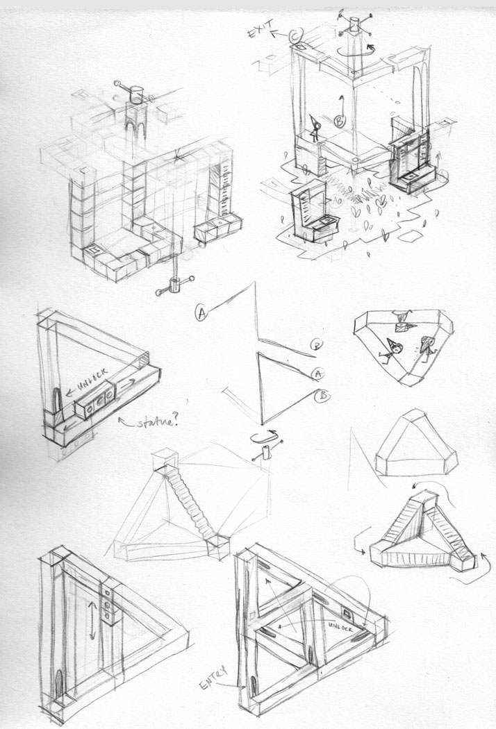 Monument Valley sketches © USTWO.