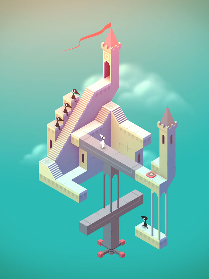 Monument Valley iPad screenshot © USTWO.