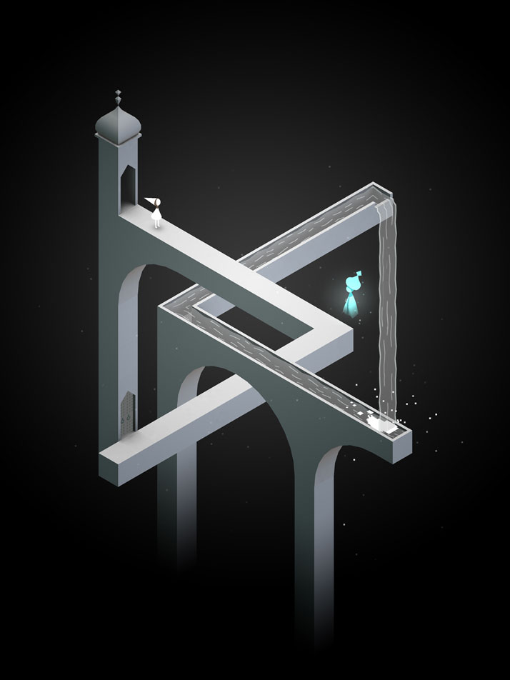 Monument Valley iPad screenshot © USTWO.