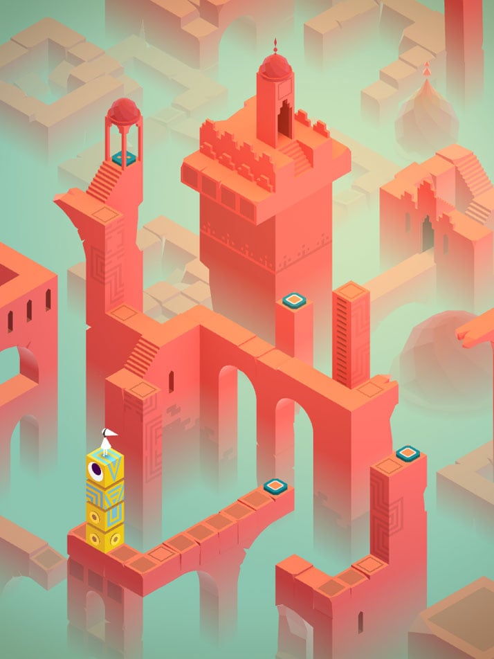 Monument Valley iPad screenshot © USTWO.