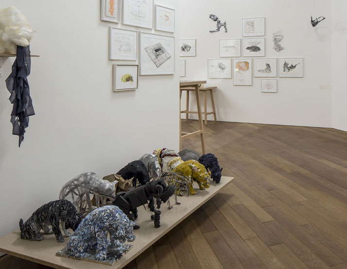 Installation view at the exhibition LEE BUL, Mudam Luxembourg (5 October 2013 - 9 June 2014.photo © Eric Chenal.