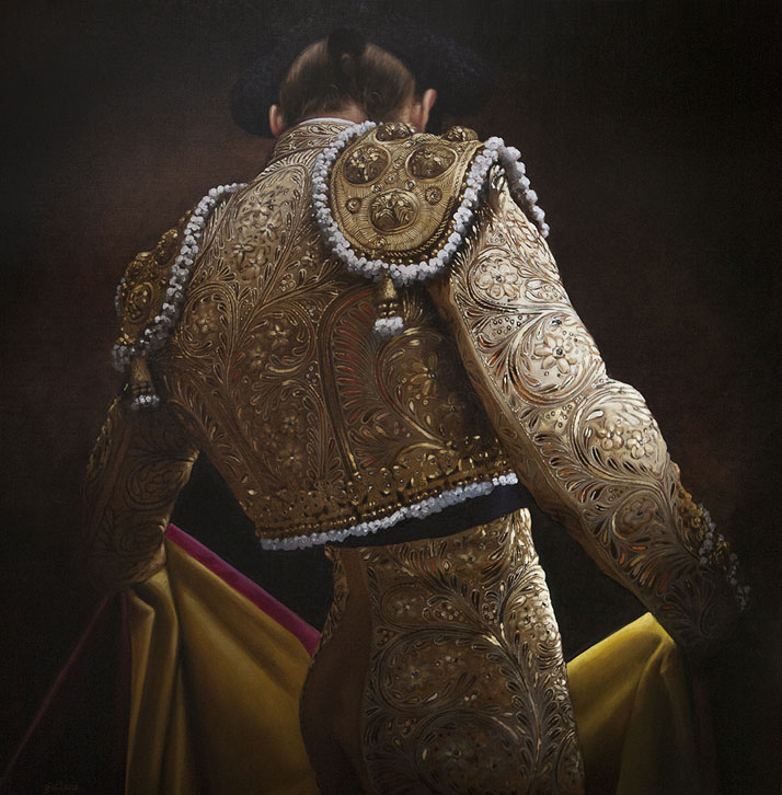 'Ivory and Gold Suit' by Christian Gaillard.Photo Courtesy of the artist and Connoisseur Art Gallery.