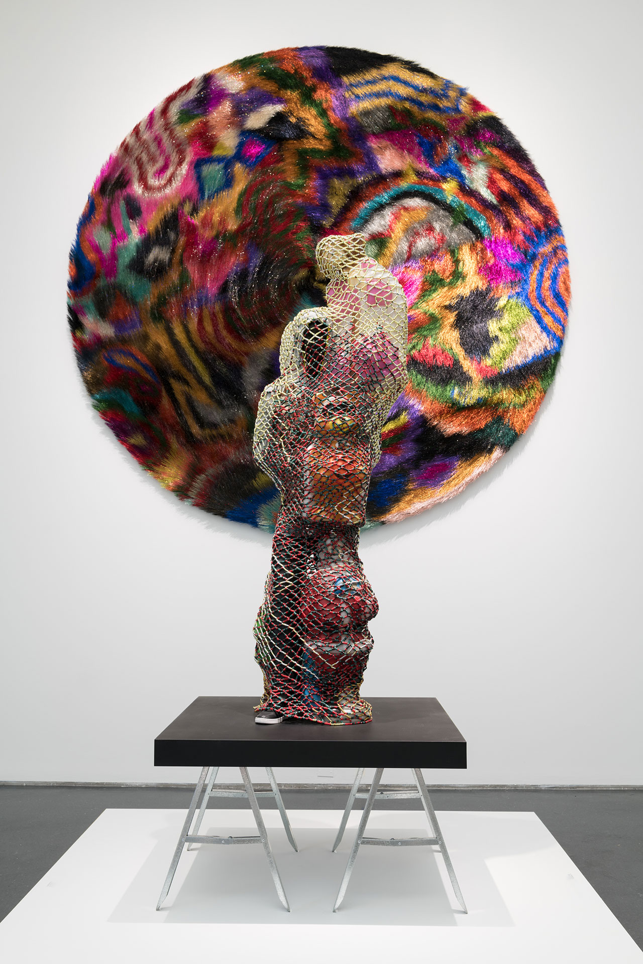 Installation view, Nick Cave: Forothermore, MCA Chicago. May 14 – October 2, 2022. Photo: Nathan Keay, © MCA Chicago.