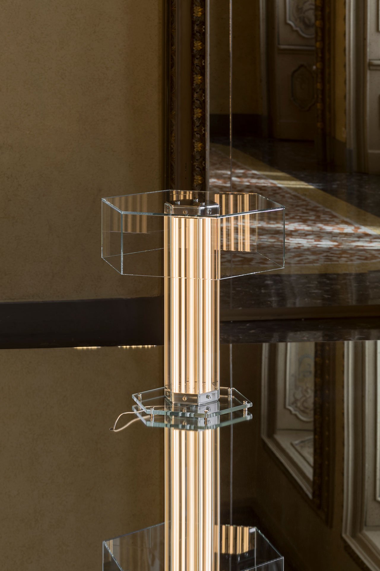 Flos at Palazzo Visconti. Milan Design Week, 2024.
SuperWire Table Lamp. Designed by Formafantasma for Flos.
Photo © Nicolò Panzeri.