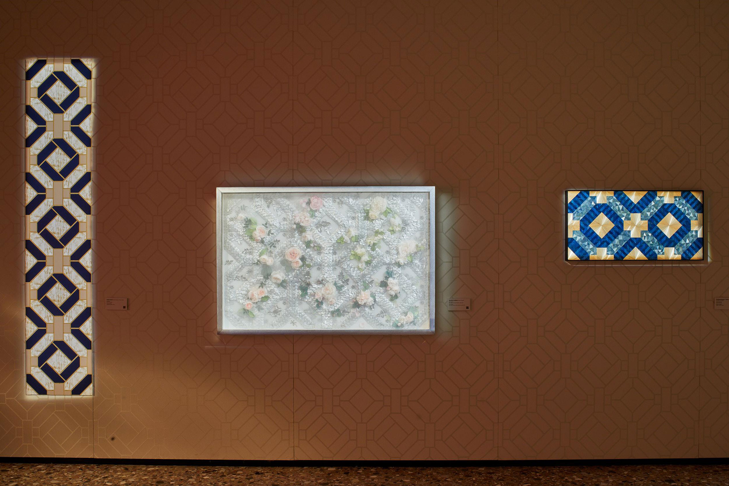 "Pattern of Crafts" installation at Homo Faber by Sebastian Herkner. Photography by Alessandra Chemollo © Michelangelo Foundation.