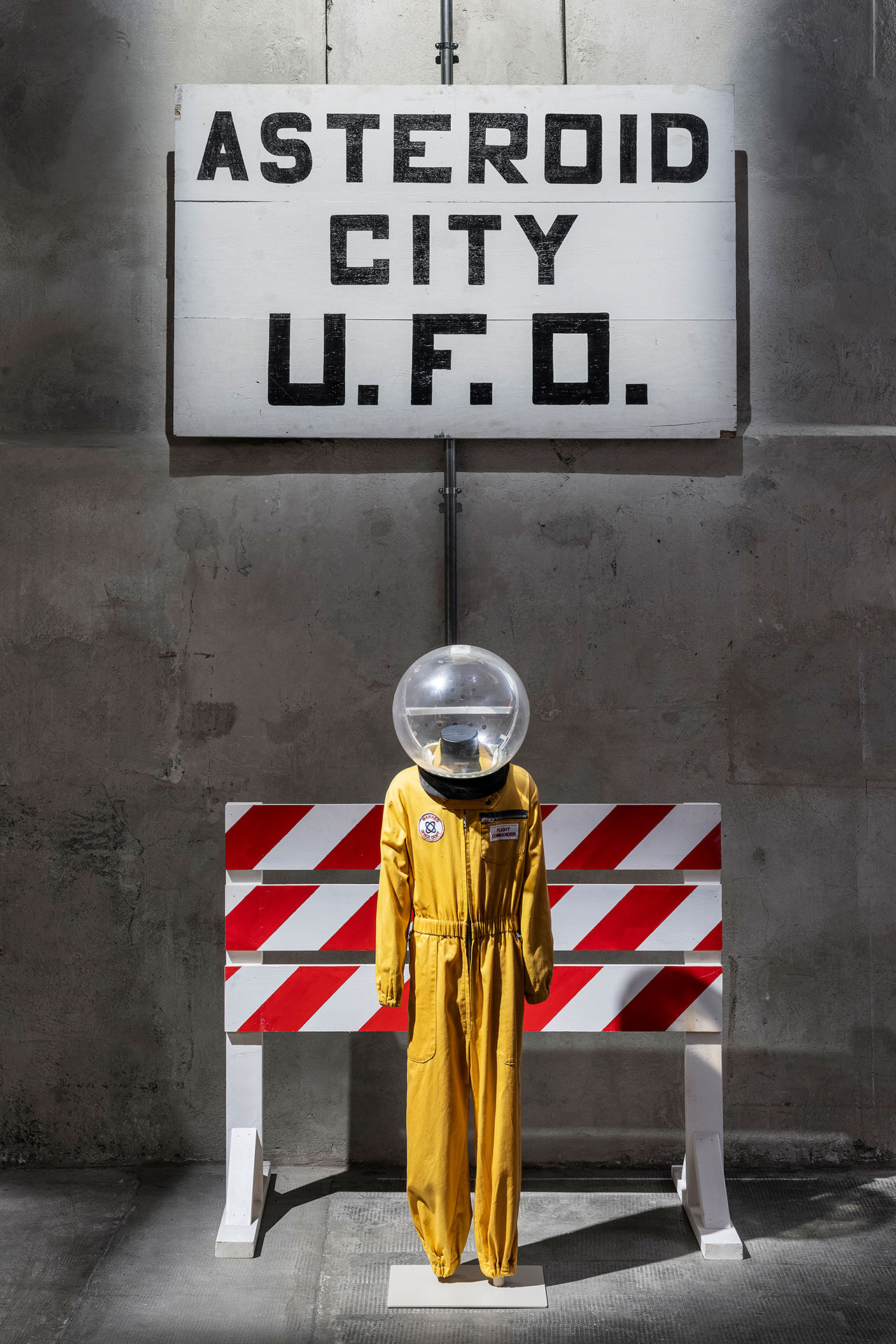 Exhibition view of “Wes Anderson – Asteroid City: Exhibition” at Fondazione Prada, Milan. Photo: Delfino Sisto Legnani - DSL Studio. Courtesy of Fondazione Prada.