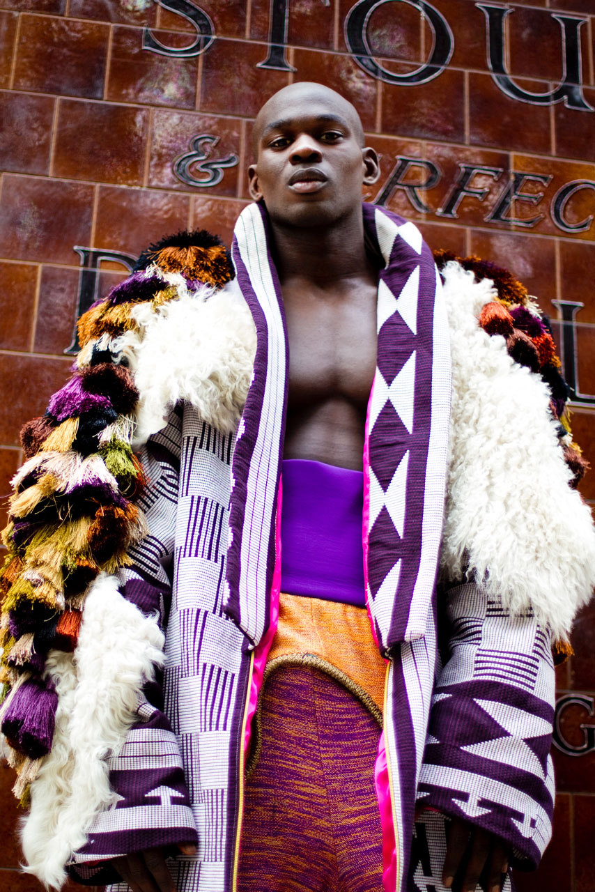 Buki Akib, Fela menswear collection, 2011, Jacke/jacket, © Buki Akib, Foto/photo: Anne Vino- gradoff. 