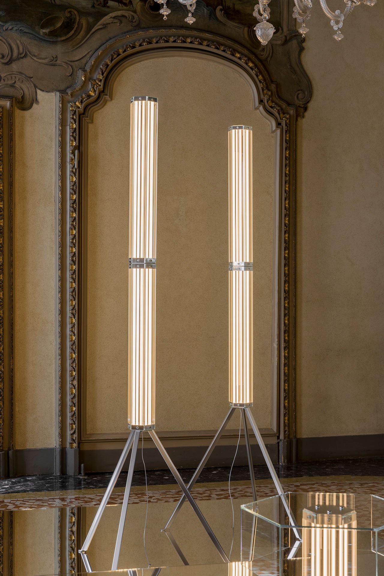 Flos at Palazzo Visconti. Milan Design Week, 2024.
SuperWire Floor Lamp. Designed by Formafantasma for Flos.
Photo © Nicolò Panzeri.