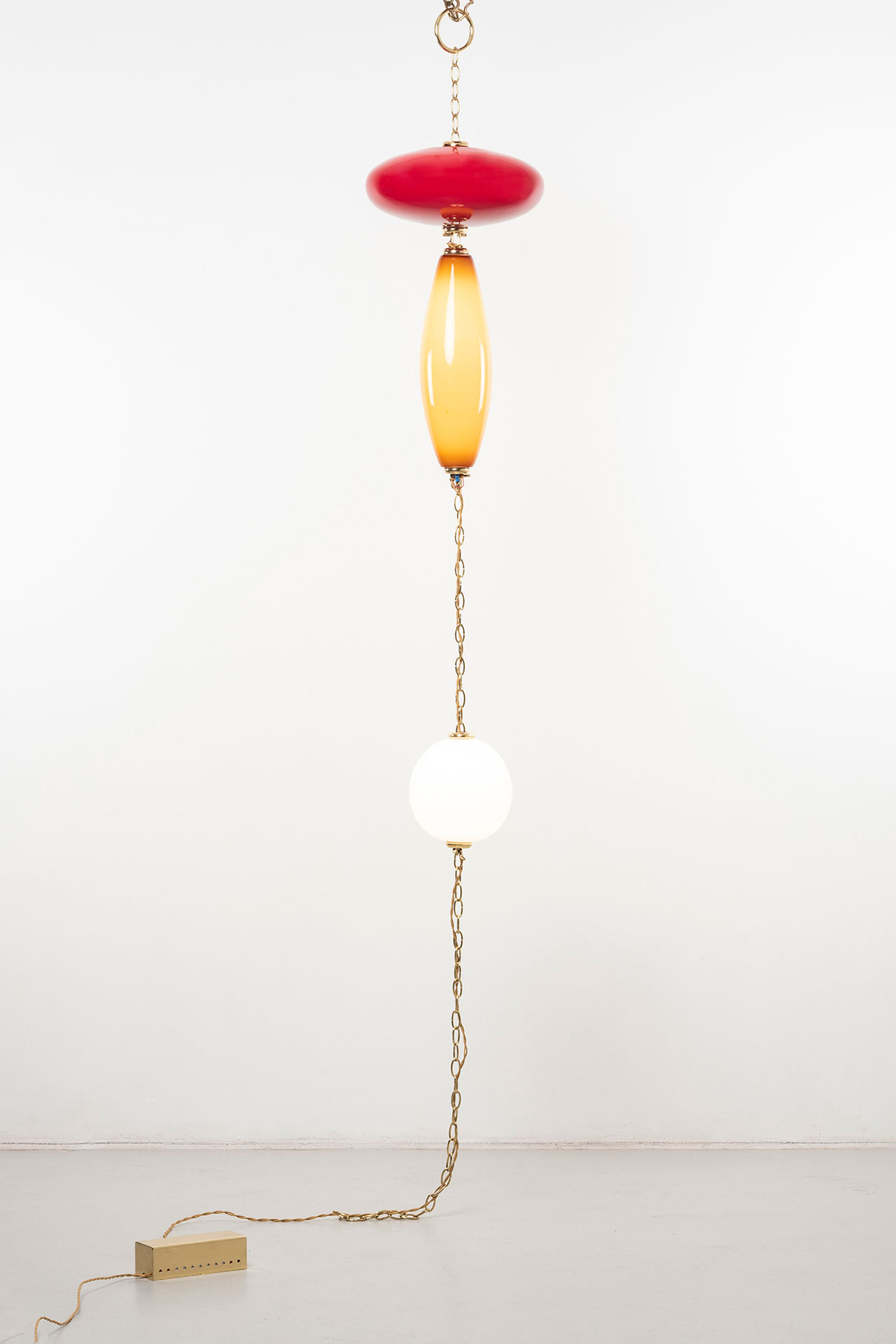 Ceiling Lamp Necklace by Analogia Project. Photography by Daniele Iodice.
