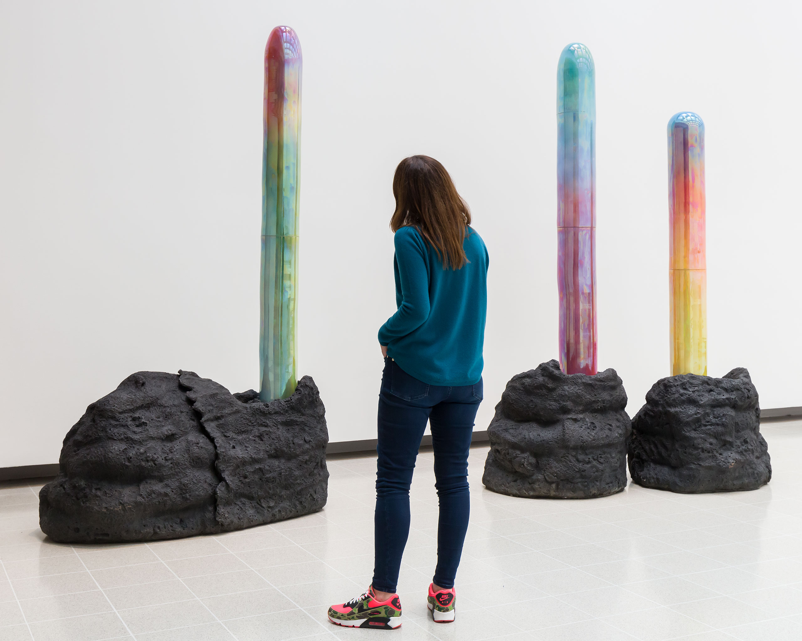 Installation view of Salvatore Arancio, Strange Clay: Ceramics in Contemporary Art at the Hayward Gallery (26 October 2022 - 8 January 2023). Photo: Mark Blower. Courtesy the Hayward Gallery.