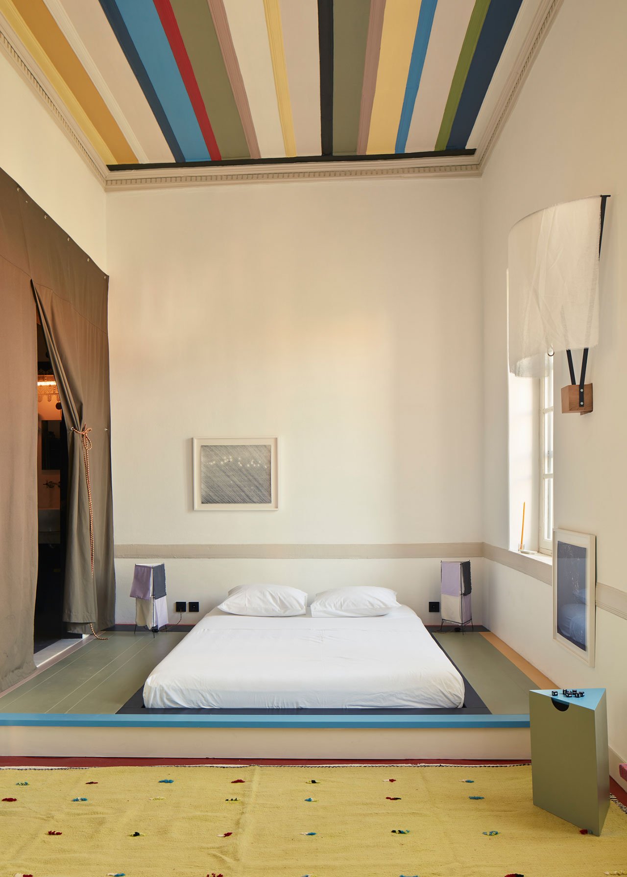 4Rooms Kastellorizo. Interior design project for La Società delle Api residency program. Room designed by Julie Richoz. Photography by Depasquale+Maffini.
