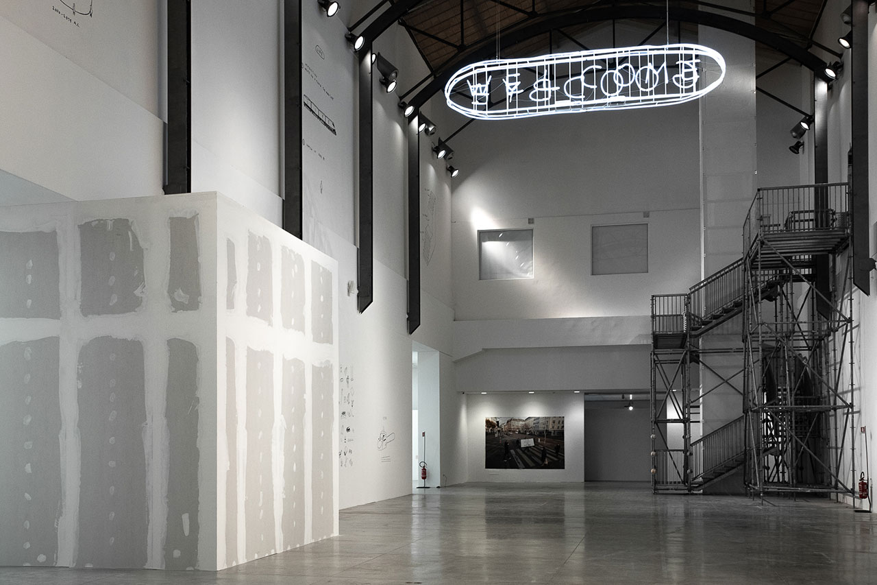 Aldo Giannotti, Safe and Sound, installation view, MAMbo – Museo d’Arte Moderna di Bologna. Photography by Valentina Cafarotti and Federico Landi.