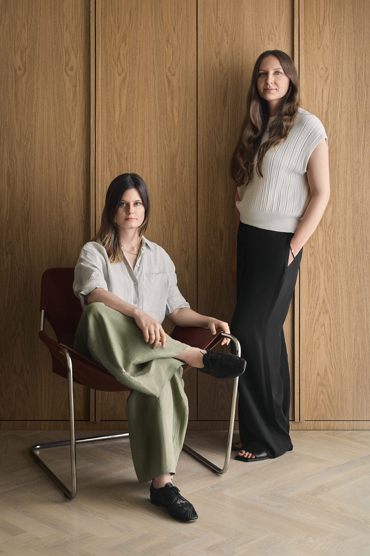 MAP’s co-founders Marta Szczepańska (left) and Paulina Szeroczyńska.
Photography by Tomo Yarmush.