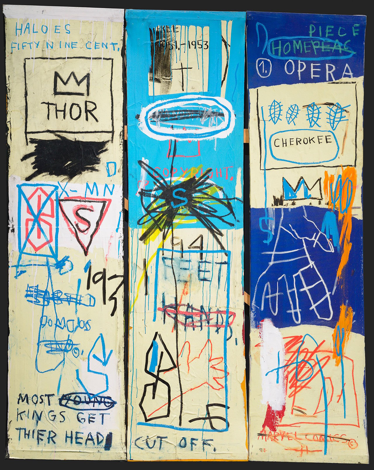 Charles the First, 1982 © The Estate of Jean-Michel Basquiat Licensed by Artestar, New York