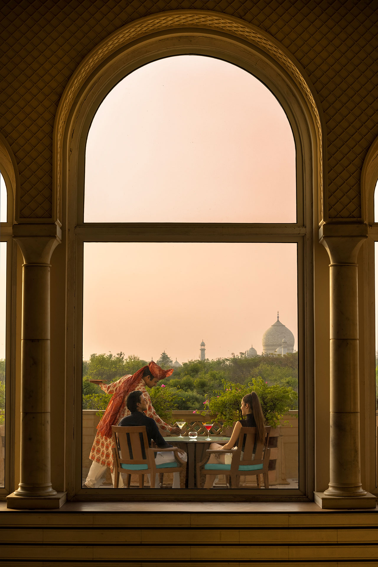 The Oberoi Amarvilas. Photography © The Oberoi Amarvilas.