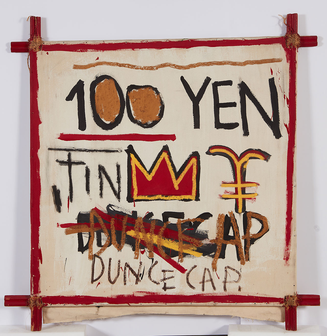 Untitled (100 Yen), 1982 © The Estate of Jean-Michel Basquiat Licensed by Artestar, New York