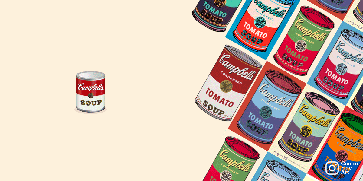 Andy Warhol's Campbell's Soup Cans © Cantor Fine Art, Los Angeles.