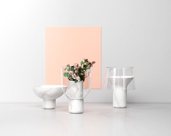 Abito vases by Sandro Lopez.