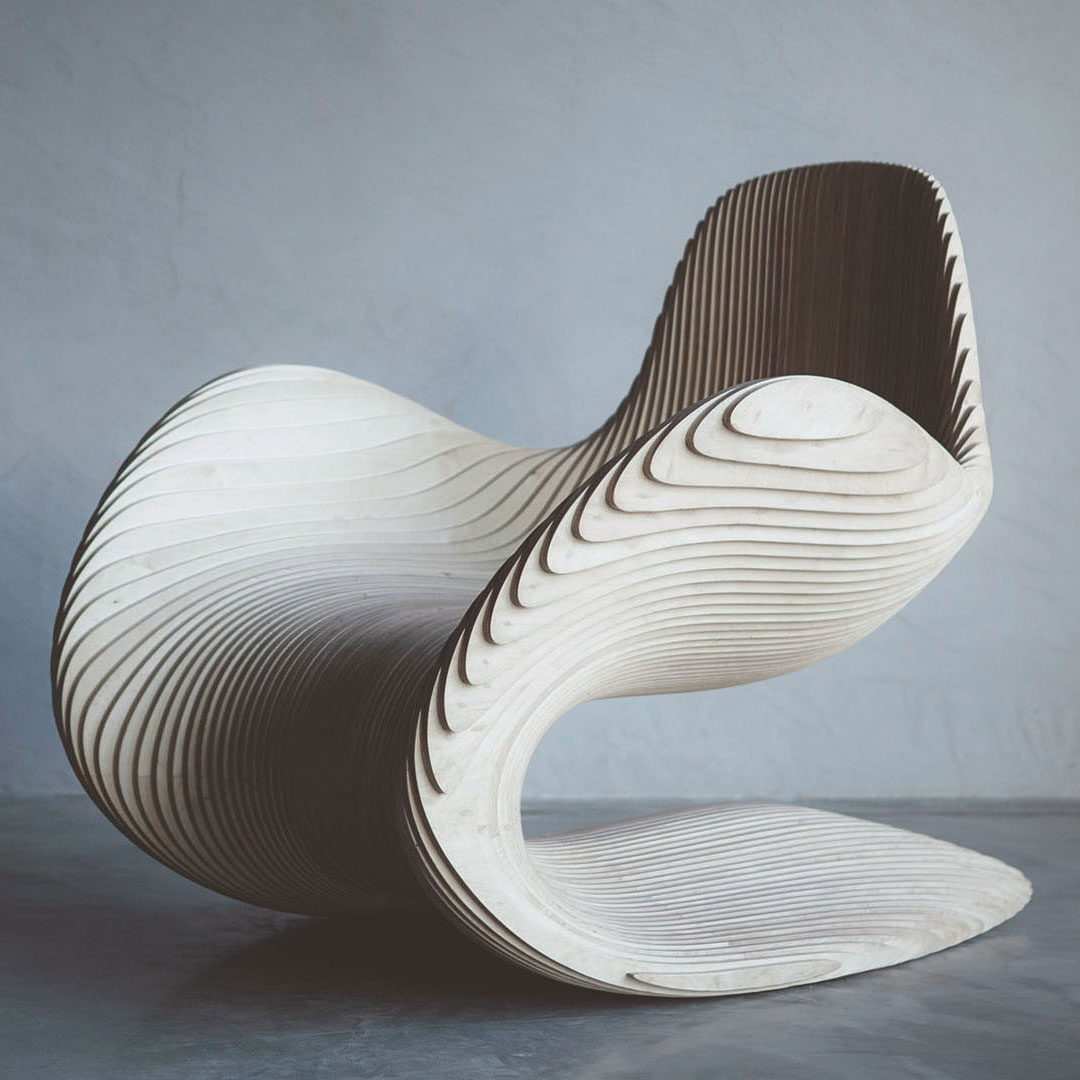 BETULA CHAIR by Apical Reform at Downtown Design Dubai 2016.