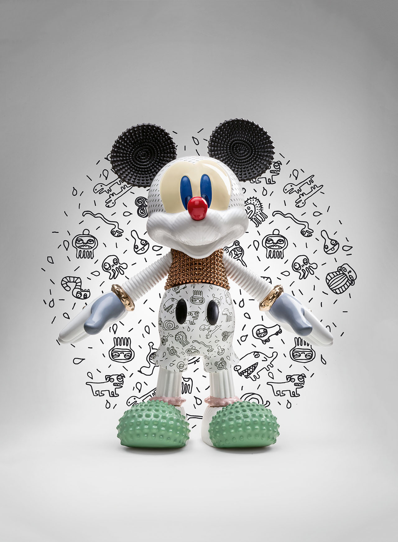 Bosa and Disney celebrate 90 years of MICKEY MOUSE. Designed by Elena Salmistraro. Photo © Bosa.