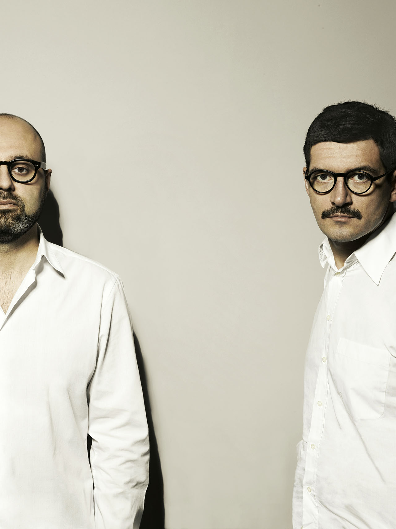 Fabio Calvi (right) and Paolo Brambilla (left). Photo by Tommaso Sartori.