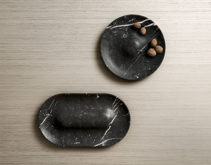 Marble 'Domo' Trays by Jean Louis Iratzoki &amp; Sylvain Willenz for Retegui.