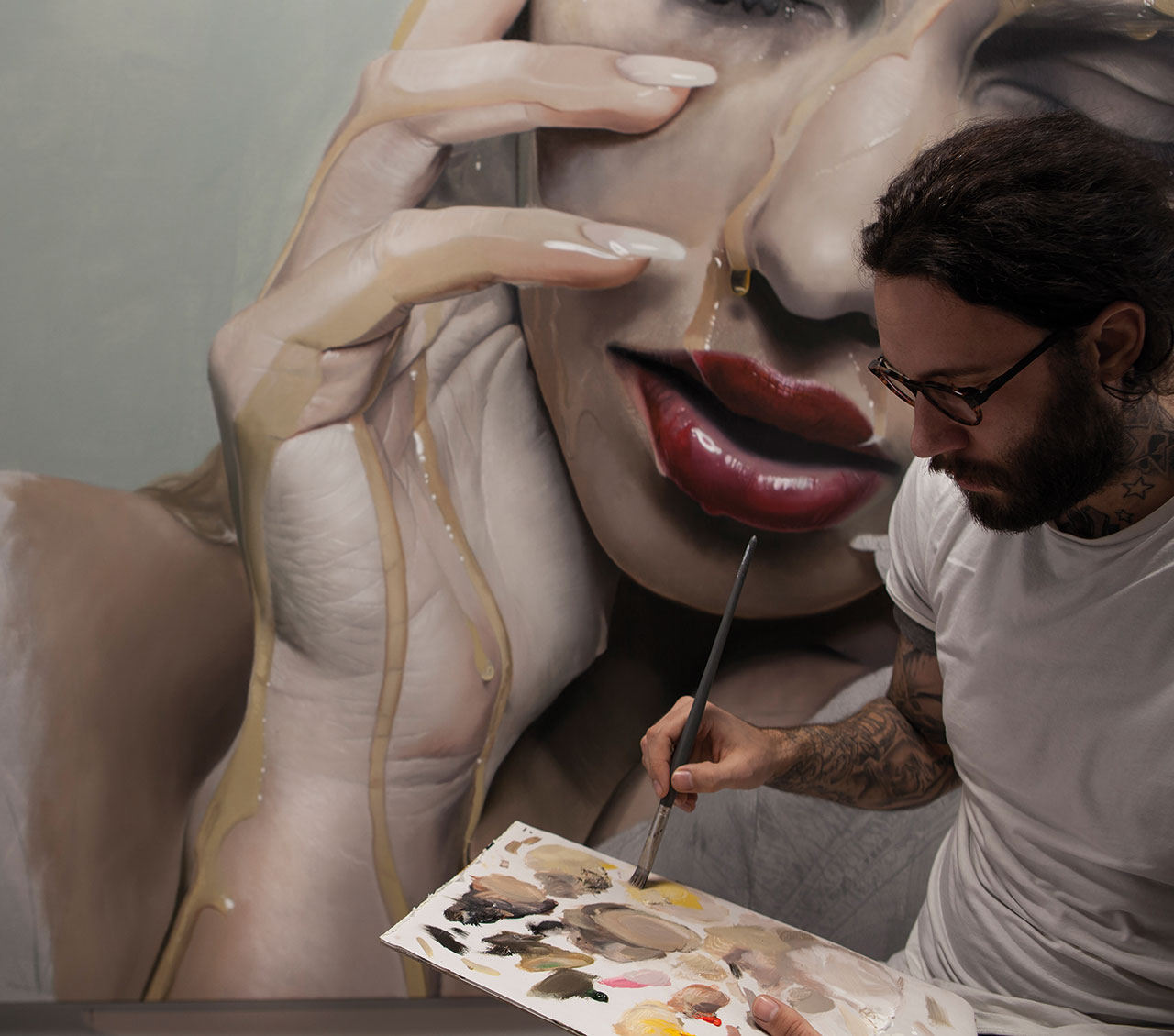 Mike Dargas, Wherever I may roam (in progress), 2016.