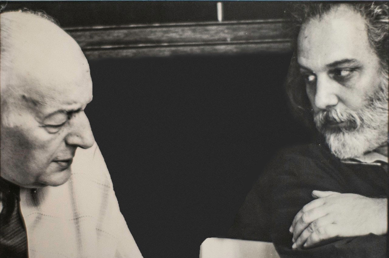 Nikos Gatsos and Dionysis Fotopoulos. Photo from Zonars archive © Zonars.