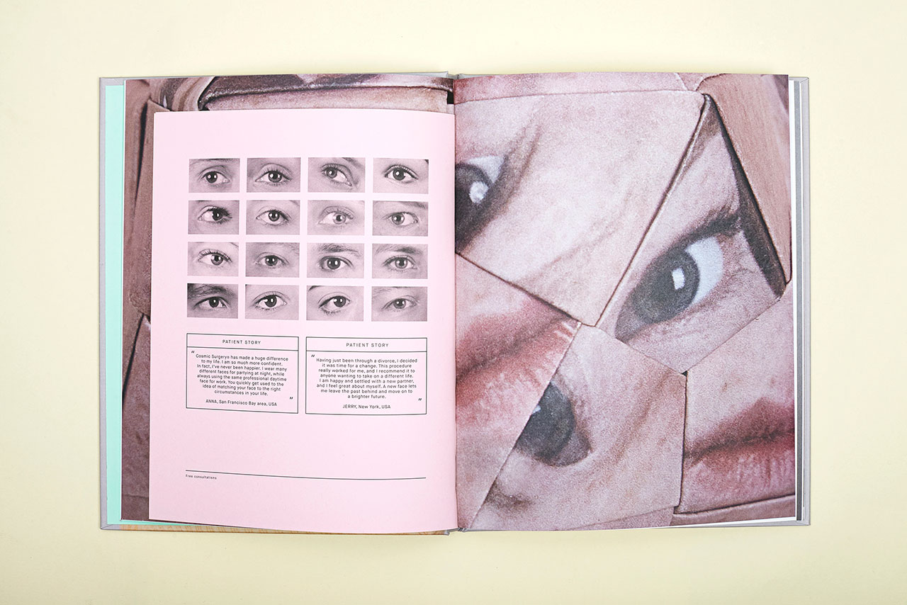 Cosmic Surgery, book spread © Alma Haser.