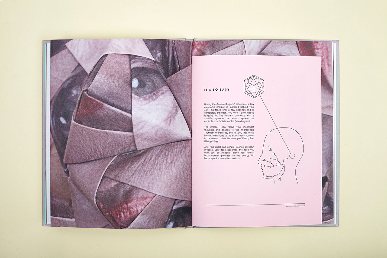 Cosmic Surgery, book spread © Alma Haser.