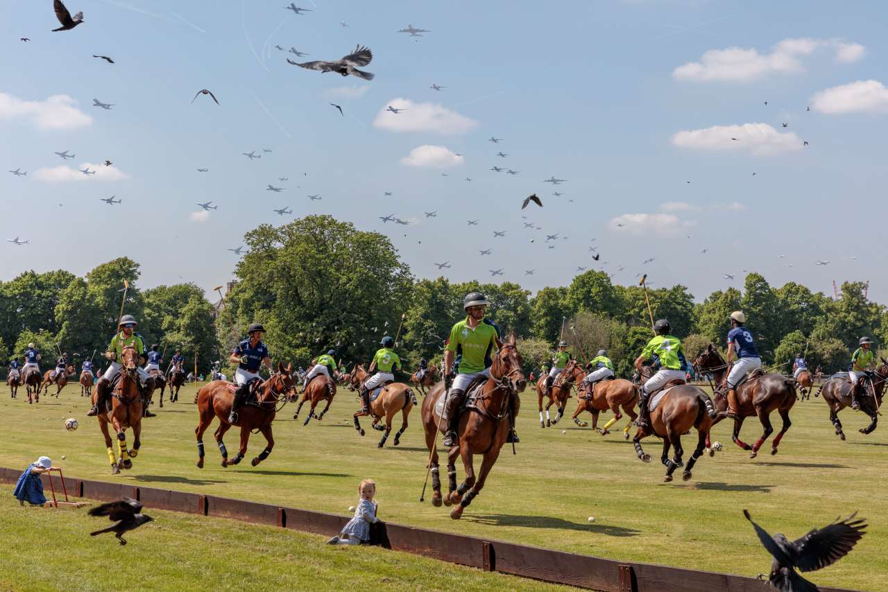 Pelle Cass, Ham Polo Club from 'Crowded Field Series'. © Pelle Cass.