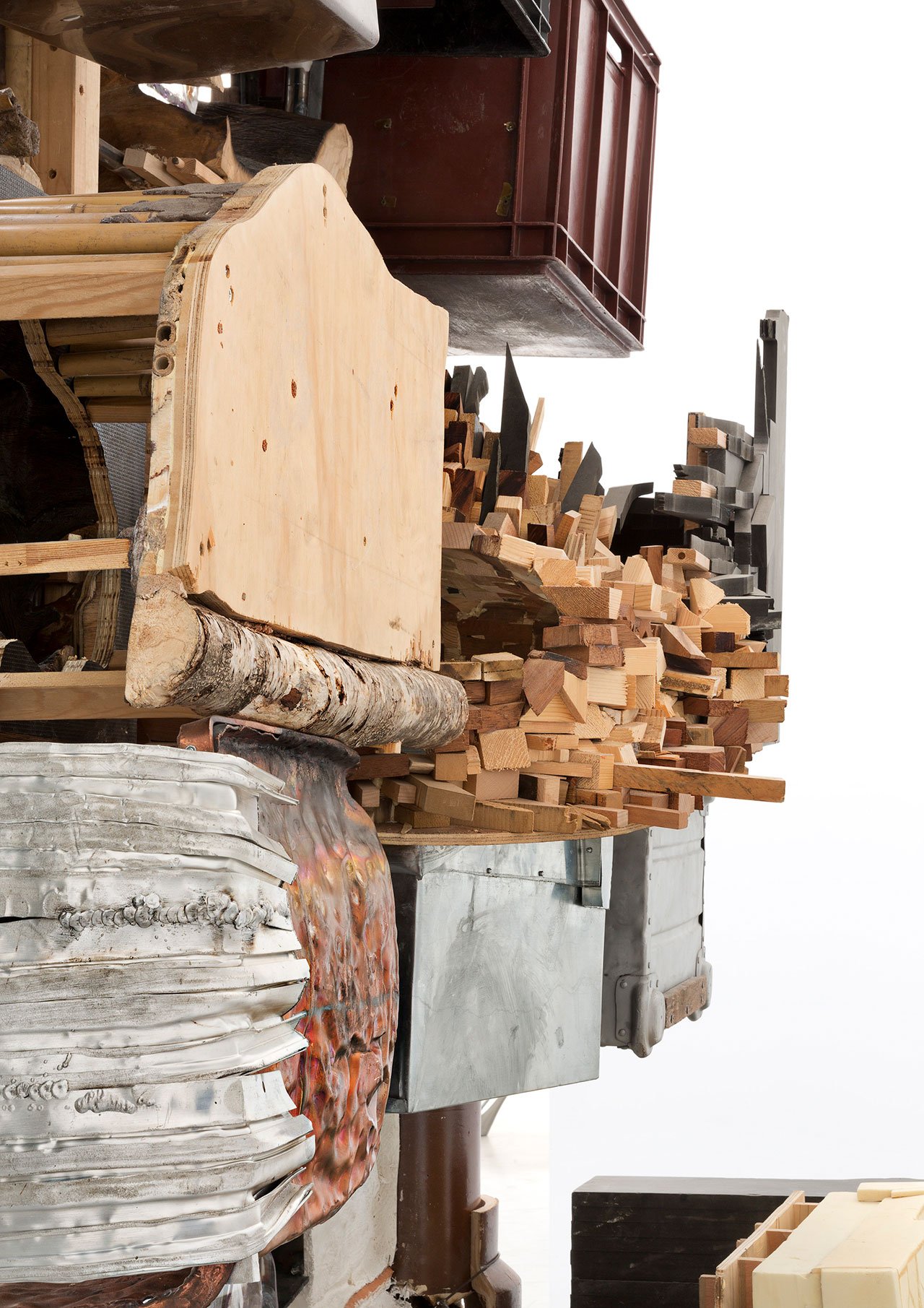 Kostas Lambridis，元素柜（细节）。 照片由木匠工作室画廊提供。 