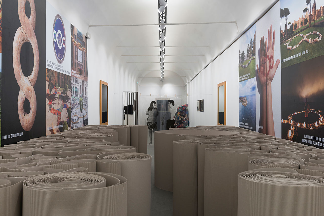 Michelangelo Pistoletto “One and One makes Three” at Basilica di San Giorgio, Isola di San Giorgio Maggiore, Venice Biennale, 2017. Courtesy the artist and GALLERIA CONTINUA, San Gimignano / Beijing / Les Moulins / Habana. Photo by Oak Taylor-Smith.