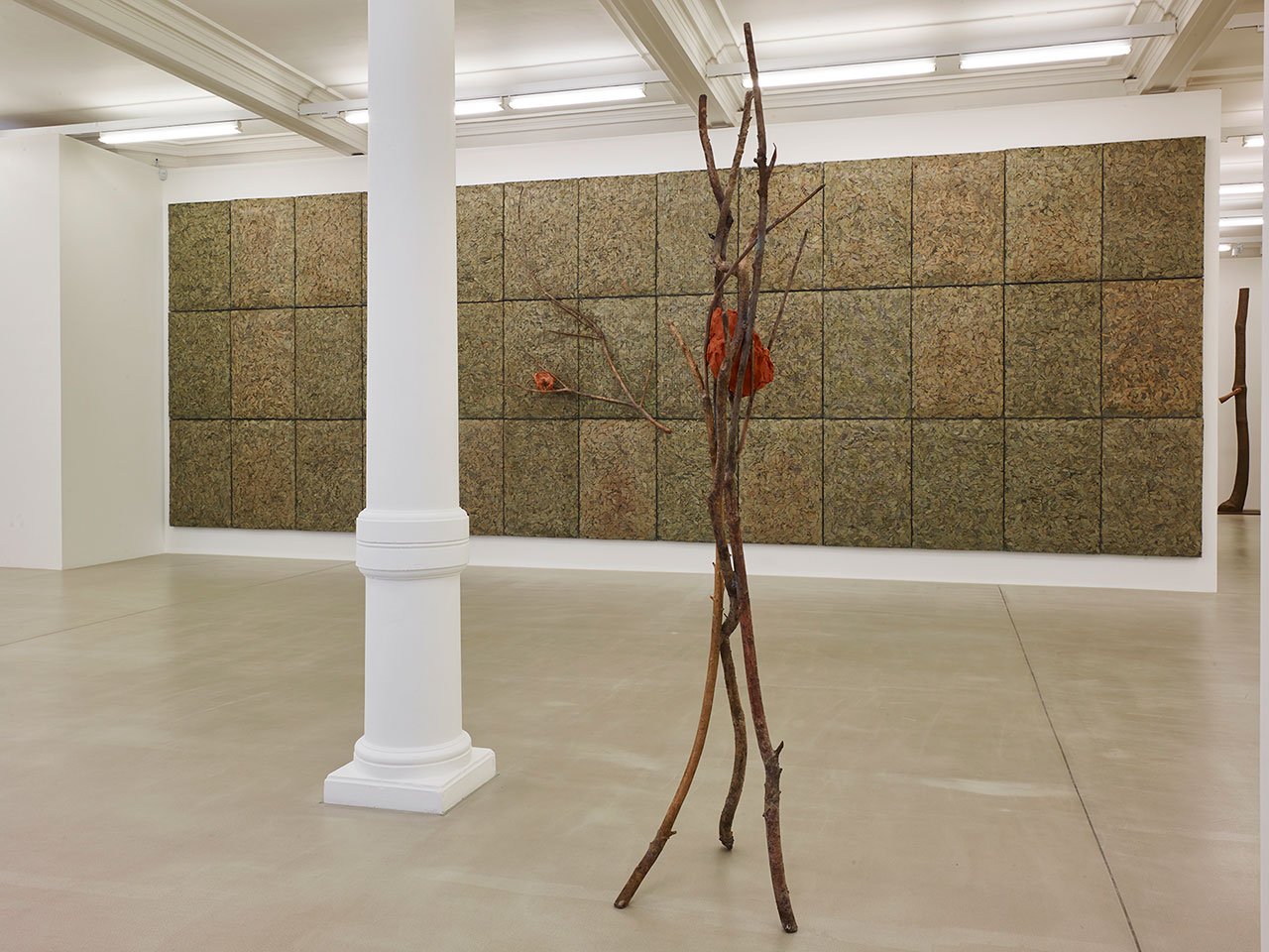 Giuseppe Penone, Fui, Saró, Non Sono (I was, I will be, I am not). Installation view from Marian Goodman Gallery London. Courtesy the artist and Marian Goodman Gallery.