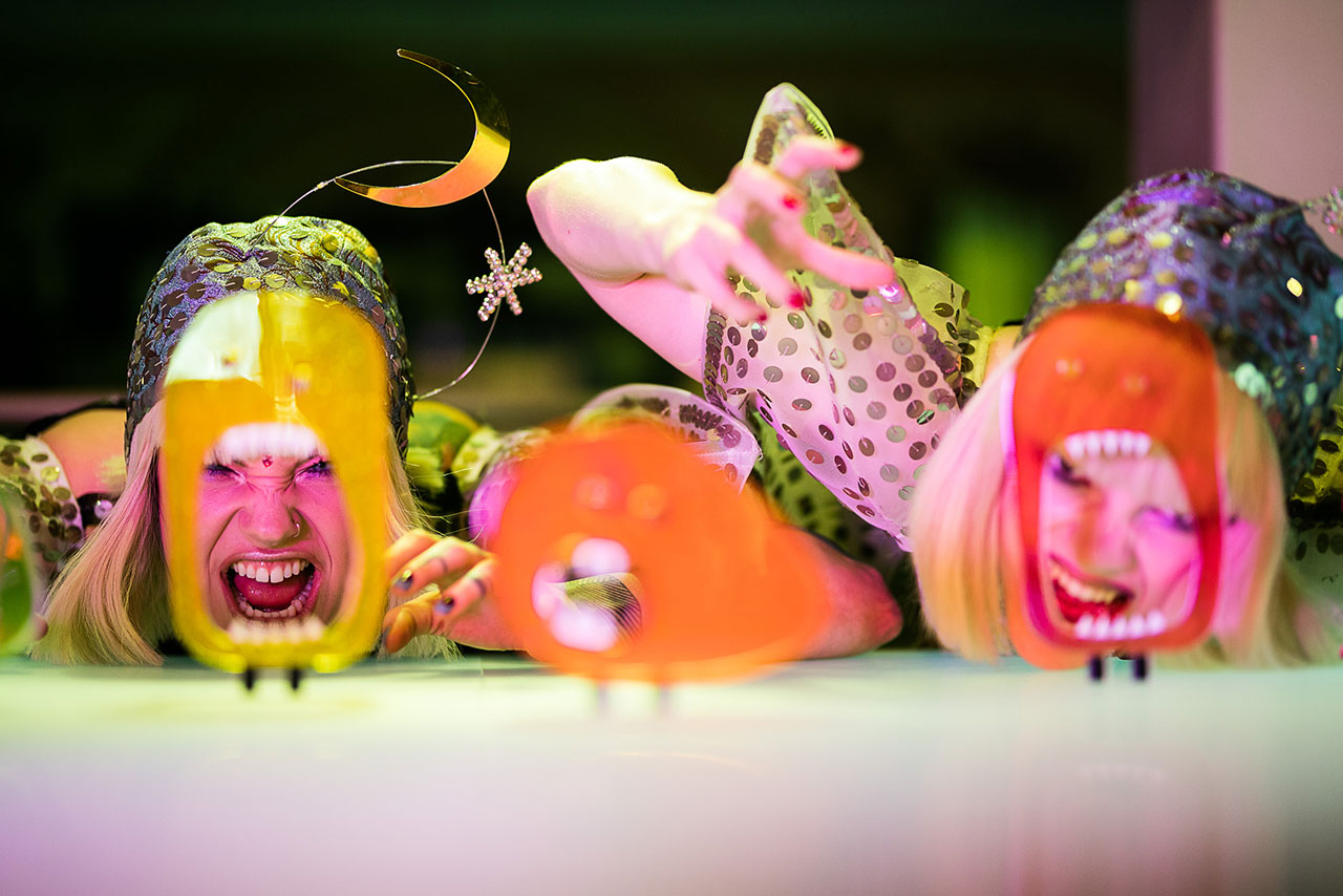 Lasvit Monster Cabaret, BHSD by Maarten Baas. Photo courtesy Lasvit.