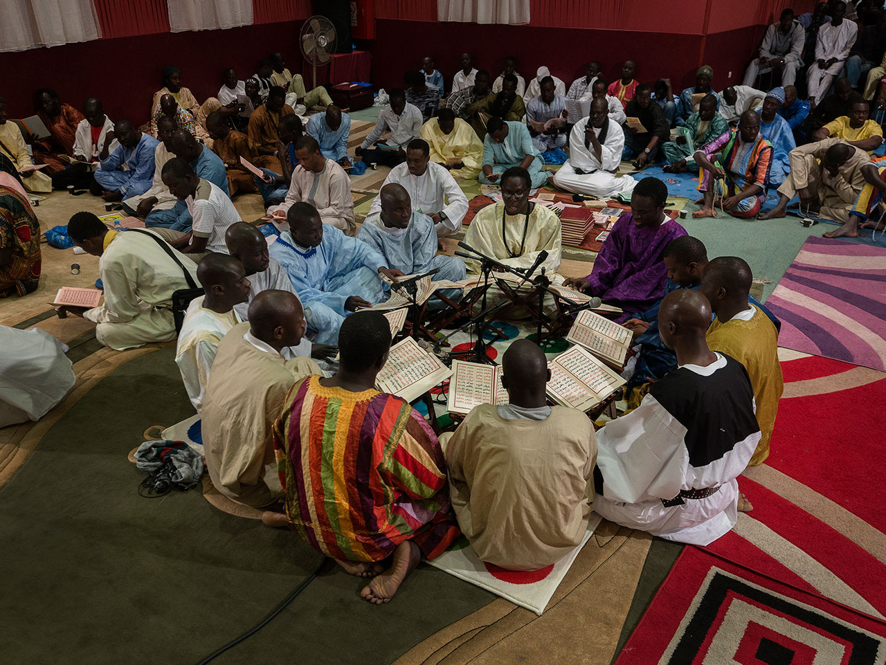 Dahiraa Mouride (Senegalese), Agiou Konstantinou street © Tassos Vrettos.