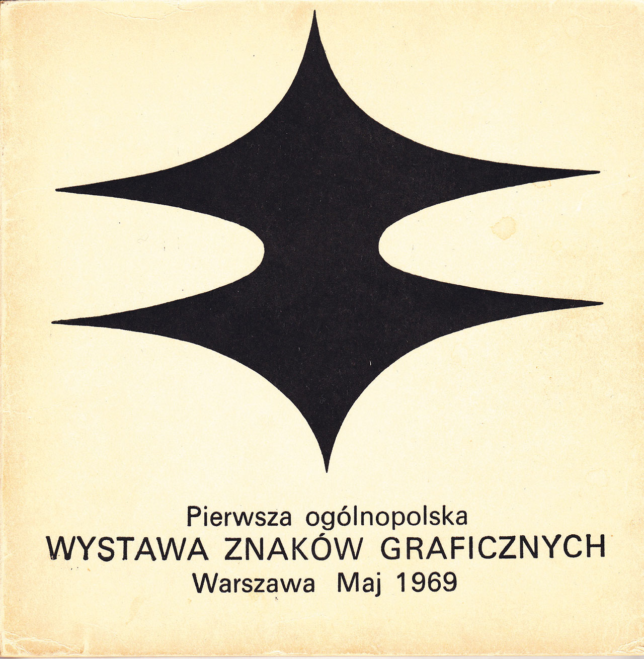 Catalogue of the First Polish Exhibition of Graphic Symbols, 1969.
Courtesy Museum of Modern Art in Warsaw.