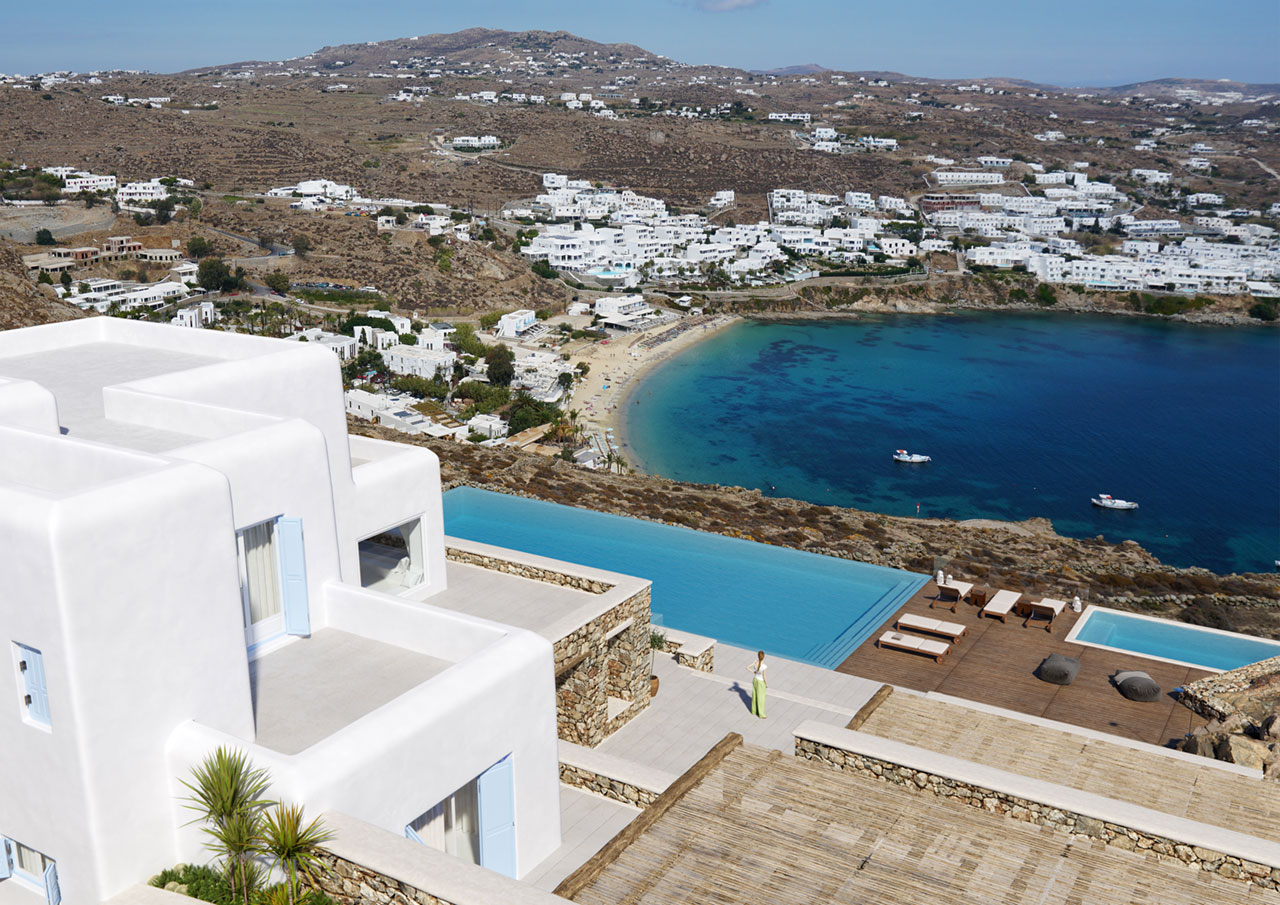 Villa Nammos, Agios Lazaros, Mykonos. Photo © Kinglike Concierge.